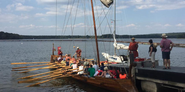 Die Victoria auf dem Halterner Stausee | © I. Roemercohorte Opladen e.V.